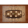 thumbnail image 2 of 71-Inch Wooden Kitchen Table with Two Drawers, Large Dining Table for 6-8 w/Large Tabletop & Sturdy Frame, Rectangular Dining Table with Double Pedestal, for Kitchen, Dinner, 2 of 6