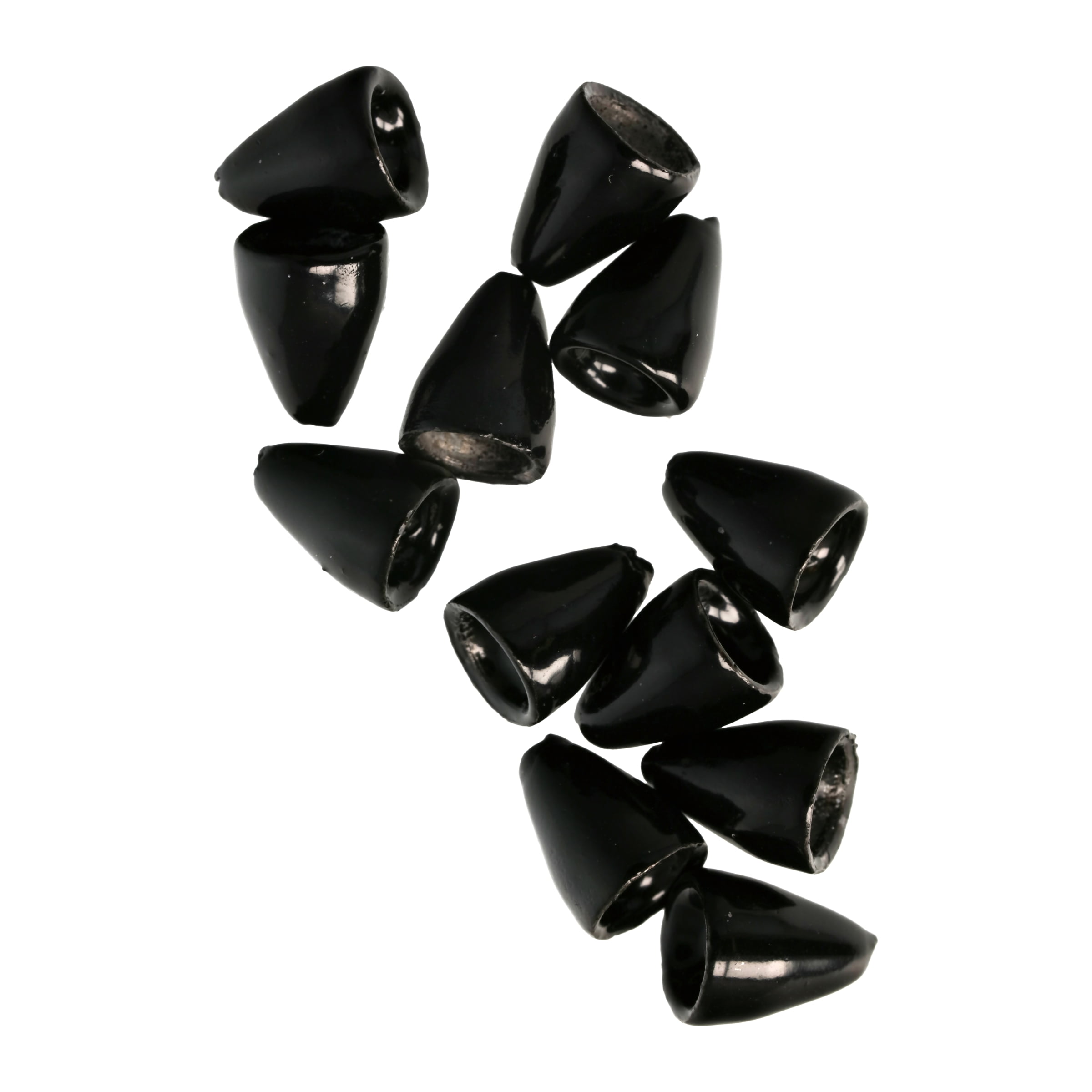 Eagle Claw Lazer Sharp Pro Series Worm Sinkers Value Pack, Black, 1/4 Oz.,  LPSWWB-14