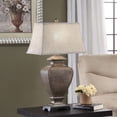 thumbnail image 4 of Taunton 30.75-inch Resin Rectangle Bell Table Lamp, Light Brown, 4 of 5