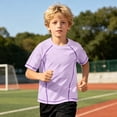 thumbnail image 6 of TGPMGRZ Neon Shirts for Girls Quick Drying Rashguard Water Shirts Summer Holiday Purple 9-10 Years, 6 of 6