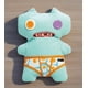 thumbnail image 3 of Creative Gifts Ugly Cute Toys,Funny Ugly Monster, Plush,Collectible , Toy(Alien gradient), 3 of 4