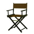 thumbnail image 5 of 18" Director's Chair Black Frame-Brown Canvas, 5 of 8