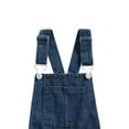 thumbnail image 4 of Hirigin Baby Girls Suspender Ripped Jeans Toddler Strap Denim Flare Pants Overalls Two Layers Ruffle Leggings, 4 of 6