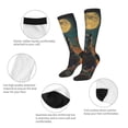 thumbnail image 3 of Fuzoiu Sunset Prairie Meditating Horse Print Adult Stockings,Crew Socks,Unisex Fashion Socks, Casual Sports Socks,Comfortable Crew Socks for Everyday Wear and Sports, 3 of 6