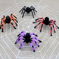thumbnail image 3 of Clearance Halloween Scary 1.5M Spider Web Spider Haunted House Bar Props for Halloween Party Scene Props Decoration, 3 of 6