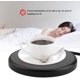thumbnail image 2 of Calentador de tazas de café, mini almohadilla eléctrica para calentar tazas, bebidas, té, café, almohadilla eléctrica para calentar tazas de escritorio para oficina, hogar. (Negro) esquí esquí Gafas de esquí, 2 of 5