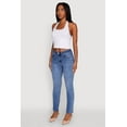thumbnail image 3 of Womens WAX Slim Straight High Rise Jeans, 3 of 5