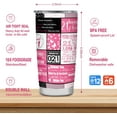 thumbnail image 5 of 21st Birthday Gifts for Her Tumbler - 21 Year Old Birthday Gifts for Women - 21st birthday gift ideas - 21st Birthday Gifts Stainless steel 20oz Tumbler\u2026, 5 of 6