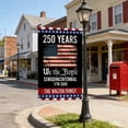 thumbnail image 5 of 250 Year USA Anniversary Flag 250th Anniversary USA Flag Patriotic 4th of July We The People 1776 Yard Garden Flags For Outside 45*30CM Double Sided Outdoor Banner Decorations, 5 of 7