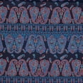 thumbnail image 2 of Zelouf Zs1609Hh Print Jane Chiffon  , Sewing, DIY, Crafts Fabric by the Yard, 434 Navy/red, 20 Yard, 2 of 2