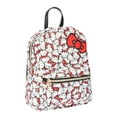 thumbnail image 4 of Sanrio Kids Hello Kitty Allover Print PU Mini Backpack, Red, 4 of 4