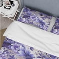 thumbnail image 4 of Designart "Paisleysn Lavender Purple II" Paisley Bedding Covert Set - Bohemian & Eclectic Bed Set With 2 Shams, 4 of 5