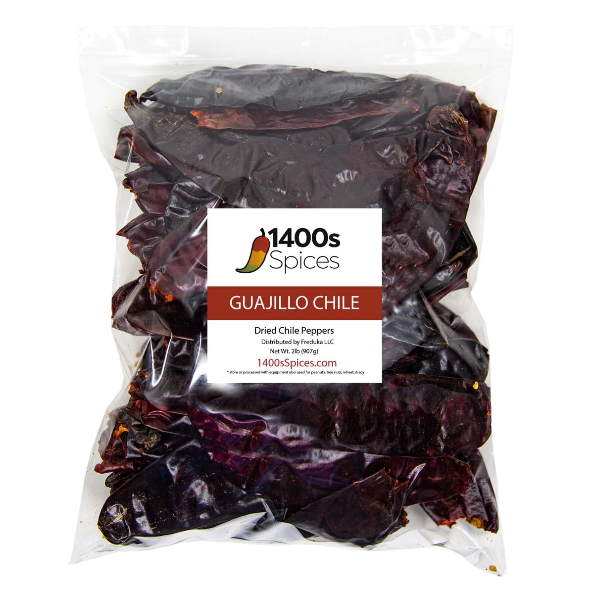 2lb Dried Guajillo Stemless Chiles Pepper by 1400s Spices