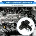 thumbnail image 2 of Sensores de Posición del Cigüeñal de Metal Plástico Negro para Chevrolet Silverado 1500 WT 4.3 2007-2013, 2 of 6