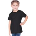 thumbnail image 2 of Kavio! Toddlers Crew Neck Short Sleeve Tee Jersey (Same TJC0440) Black 4T, 2 of 2