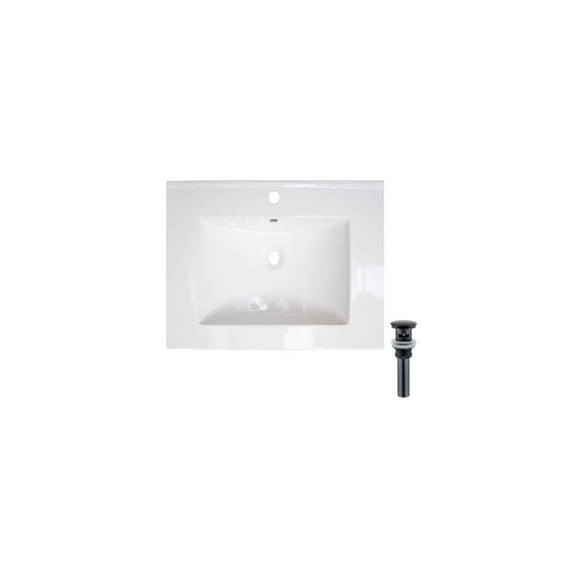 DROP Bath and Kitchen DR091437 Bathroom Vanity Top Set