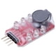 thumbnail image 4 of Alarma de bajo voltaje de batería de litio de 5 piezas, advertencia de luz de sonido de PCB Detección en tiempo real Alarma de zumbador de voltaje de batería para paquetes de baterías de litio 2S 3S, 4 of 8
