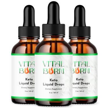 Vital Burn Keto Drops Advanced Liquid Supplement for Fitness Support 90 Servings