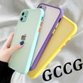 thumbnail image 2 of Funda de teléfono con parachoques mate Simple menta para iphone 11 Pro XR X XS Max 12 13 6 8 7 Plus funda transparente de silicona TPU suave a prueba de golpes Tan Jianjun unisex, 2 of 2