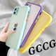 thumbnail image 2 of Funda de teléfono con parachoques mate Simple menta para iphone 11 Pro XR X XS Max 12 13 6 8 7 Plus funda transparente de silicona TPU suave a prueba de golpes Tan Jianjun unisex, 2 of 2