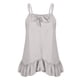 thumbnail image 5 of Camiseta sin mangas con cuello halter para mujer, camisola plisada de color sólido Pompotops lopia989152, 5 of 9