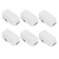 thumbnail image 3 of Wire T Type Splitter, Aging Resistant Flame Retardant 6Pcs 3 Way Chuck Wire Splitter High Power Mains Break Free  For 1-6mm² Wire ANGGREK Inline Junction Connector Box, 3 of 8