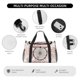 thumbnail image 4 of Disketp Dreamcatcher With Owl Bolsa de Viaje Tipo Duffle, Bolso de Mano para Fin de Semana para Mujer, Bolsa de Gimnasio Ligera para Hombre, Esencial para Viajes, 4 of 7