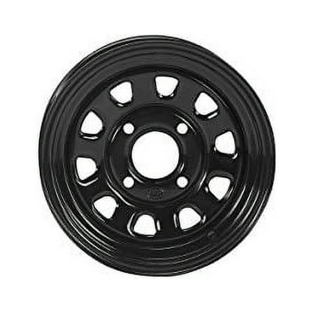 4/110 ITP Steel Wheel 14x7 5.0   2.0 Black For Bombardier Traxter 500 4x4 1999-2005