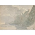 thumbnail image 3 of Rev. William Warren Porter 18x14 Black Modern Framed Museum Art Print Titled - On the Wye., 3 of 5