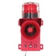 thumbnail image 1 of Alarma industrial impulsada por motor Eléctrico de 130 dB con Ajuste de Sonido, Luz Estroboscópica Impermeable para minería, Talleres, Sitios de Construcción, 1 of 7