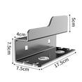 thumbnail image 3 of Kitchen Storage Rack Storage Organizer Desktop Storage Rack Bathroom Living Room 17*7.5*7.5cm Ready To Hang, 3 of 8