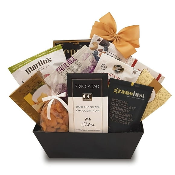 Heavenly Healthfood Gift Basket for Christmas, Holiday, Thank-You, Congratulations