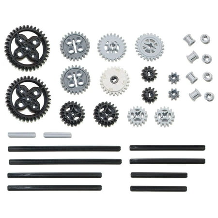 33pc Technic gear, axle and Clutch gear! SET #4 Includes RARE CROWN GEARS (Mindstorms, EV3, NXT Robots!)