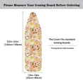 thumbnail image 5 of HELLHERO Flowers and Hamster Pattern Ironing Board Cover, 15x54 Inches Polyester - Iron Table Cover for Sewing Room, Design Studio, Hobby Space, 5 of 5