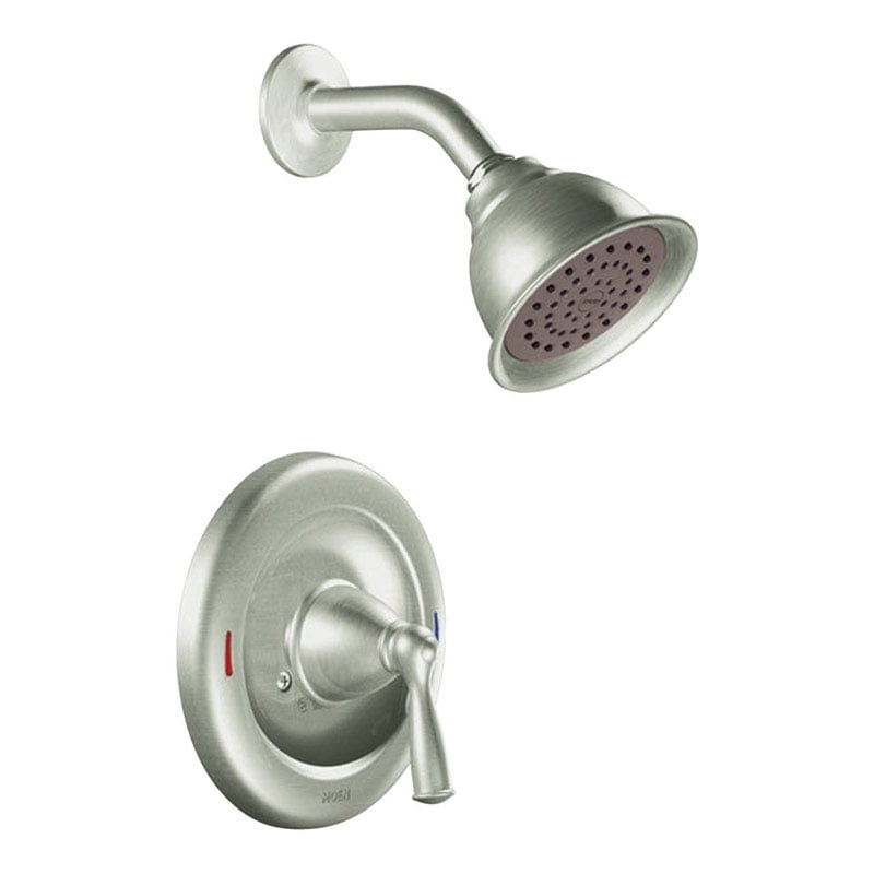 Moen Voss Duschverkleidung-Set – Gebürstetes Nickel, Mit Posi-Temp Druckausgleich