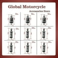 thumbnail image 2 of Amortiguador trasero para minimoto ATV, quad, scooter eléctrico de bolsillo de 47 cc y 49 cc, 100, 125, 150, 160, 170, 180, 190 y 210 mm, s202412242198, 2 of 4