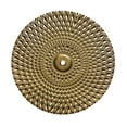 thumbnail image 1 of Escultura colgante de hierro con arte de pared dorado de estilo vintage, fondo decorativo para A, 1 of 6