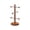 🍒 Brown_Hot#6594, variant on Wooden Mug Tree Coffee Cup Holder Stand, Countertop Organizer Rack, Brown Wood 14x33cm Vertical Storage Display for Mugs, Keys, , Glasses