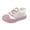Pink, variant on Willtoo Toddler Shoes Boys & Girls - Comfortable Tennis Walking Sneakers with Adjustable Hook and Loops Athletic Running Non Slip Casual Canvas Shoe