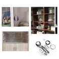 thumbnail image 3 of Mini Glass Hinge Furniture Hinge Wine Buffer Glass Glass Hinge High Quality Mini Round Head Strong Stability Metal, 3 of 9