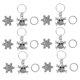 thumbnail image 1 of unbranded 70Ud Joyas Para Dreadlocks Cuffs De Metal En Color Plateado Para Estilo Y, 1 of 7