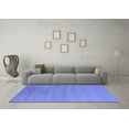 thumbnail image 3 of Ahgly Company Indoor Rectangle Oriental Blue Industrial Area Rugs, 5' x 7', 3 of 4