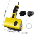 thumbnail image 3 of Gkeoshab Cleaning Brush Cleaning brush Cordless & Rechargeable Griddle Cleaning Robot Set For Accessories With Brush PP Brush For Bathtub Kitchen Floor Multi Cleaning Tools Home & Garden, 3 of 8