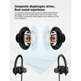 thumbnail image 7 of SUNZEO Bluetooth Headphones, Magicbuds Best Wireless Sports Earphones with Mic, IPX7 Waterproof, HD Sound with Bass, Noise Cancelling, Secure Fit, up to 9 Hours Working time, 7 of 7