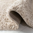 thumbnail image 6 of SAFAVIEH August Sophia Solid Shag Area Rug, Beige, 9' x 12', 6 of 11