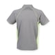 thumbnail image 2 of Finden & Hales - Polo deportivo/de deporte transpirable Modelo Piped Sports para hombre/caballero - Verano/ Deporte (Gris pistola / Lima), 2 of 2