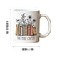 thumbnail image 2 of Regalo para amantes de los libros, taza con flores, taza de lectura, taza con flores, taza para amantes de los libros, taza para bibliotecarios, regalo para profesores., 2 of 4