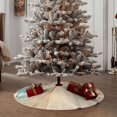thumbnail image 5 of Salouo Starfish On The Sand Beach Christmas Tree Skirt 36" Farmhouse Christmas Decorations Snowman Xmas Tree Skirt Tree Mat for Holiday Party Decor, 5 of 8