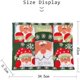 thumbnail image 5 of Mantel navideño Hweilai 45,7 x 30,5 cm decoración para cenas navideñas juego de cuatro piezas, 5 of 5
