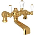 thumbnail image 1 of Perrin And Rowe U.3530L Edwardian Deck Mounted Clawfoot Tub Filler - Brass, 1 of 7